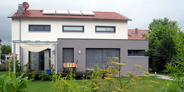Südfassade, Einfamilienhaus, Berliner Strasse, Bühl
