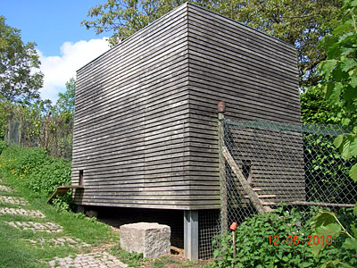 Neubau Hühnerstall, Fachwerkhaus, Klotzbergstrasse, Bühl