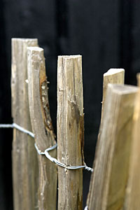 Gartenzaun, Fachwerkhaus, Klotzbergstrasse, Bühl